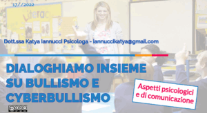 Slide bullismo e cyberbullismo