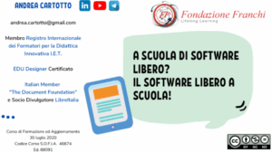 Software libero a scuola
